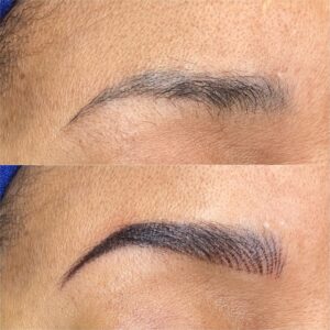 Nano Brows also known as nanoblading is a better form of microblading that works for mature and oily skin.